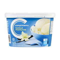 French Vanilla Ice Cream, 1.5L