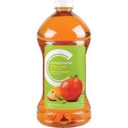 Jus de pomme non fait de concentré, 2.84L