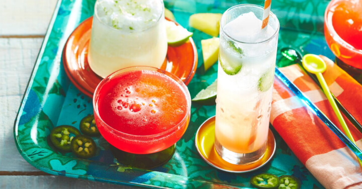 Refreshing summer mocktails