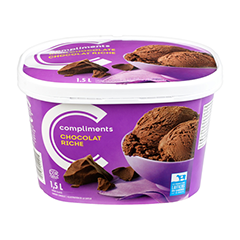 Rich Chocolate Ice Cream, 1.5 L