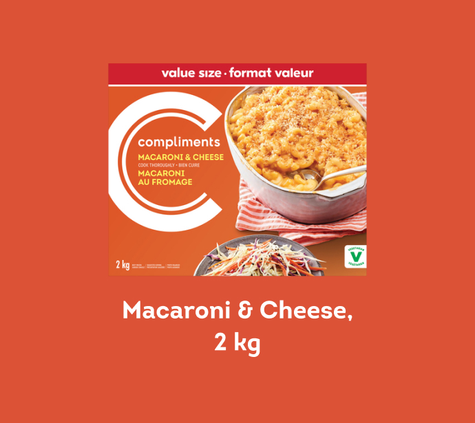 Macaroni & Cheese, 2 kg